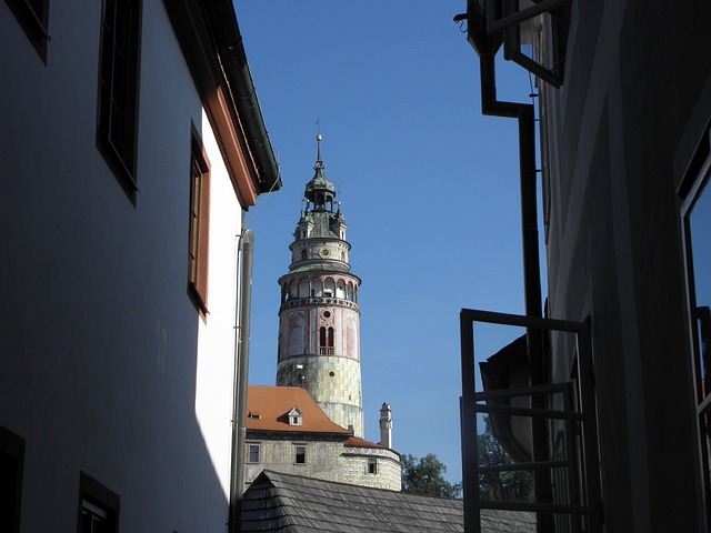 zámecká věž Český Krumlov
